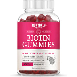 Biotin Gummies - 90 Count