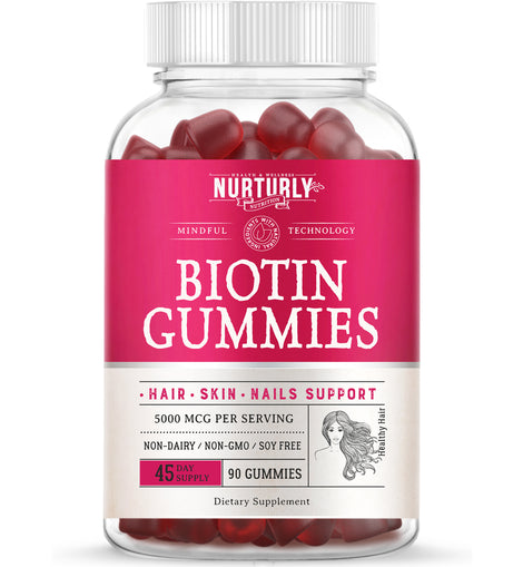 Biotin Gummies - 90 Count