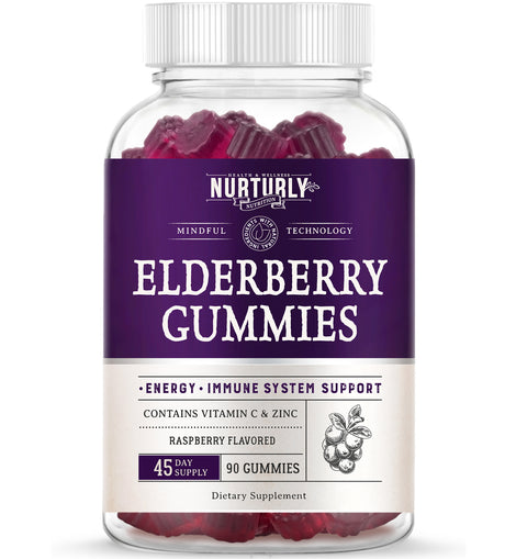Elderberry Gummies - 90 Count