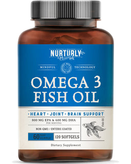 Omega 3 Fish Oil - 120 Count