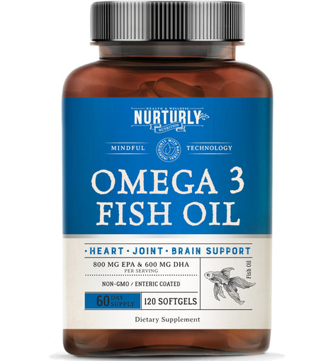 Omega 3 Fish Oil - 120 Count
